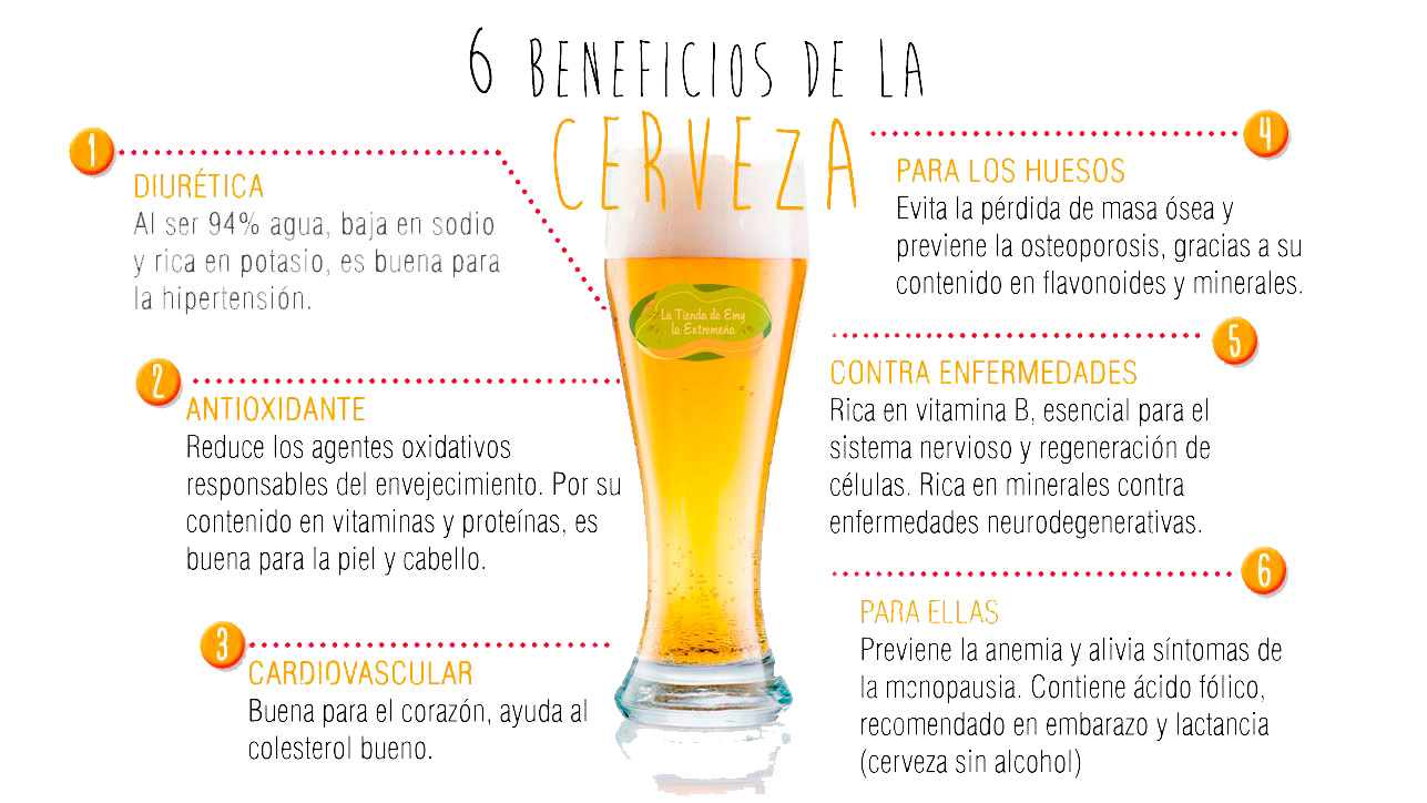 Beneficios de la cerveza